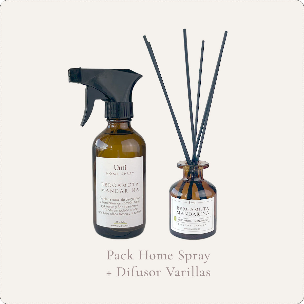 Pack Home Spray & Difusor Varillas