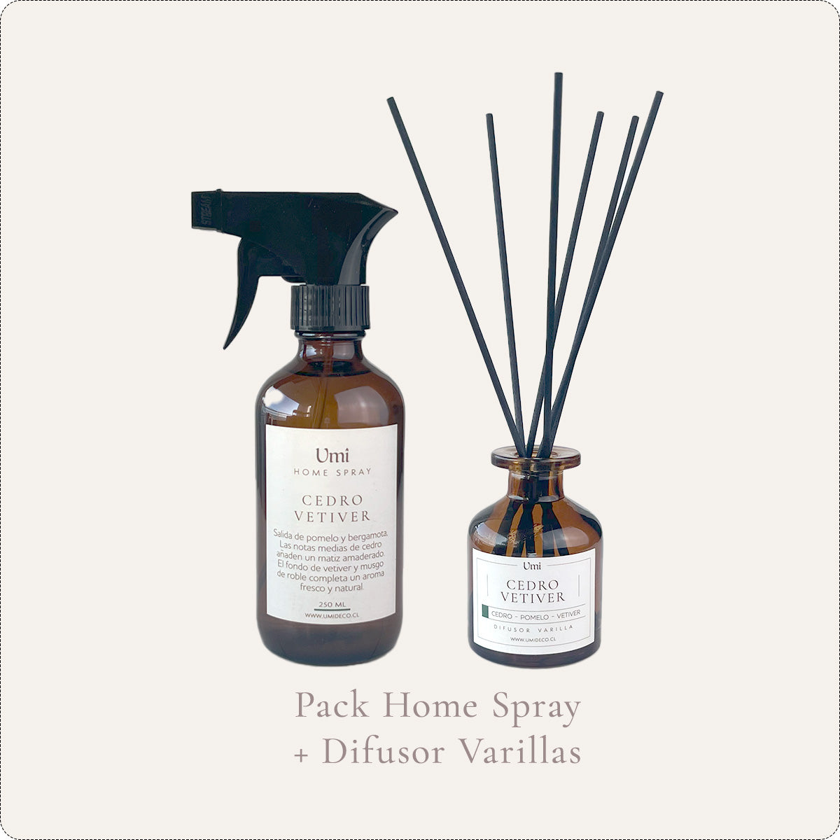 Pack Home Spray & Difusor Varillas