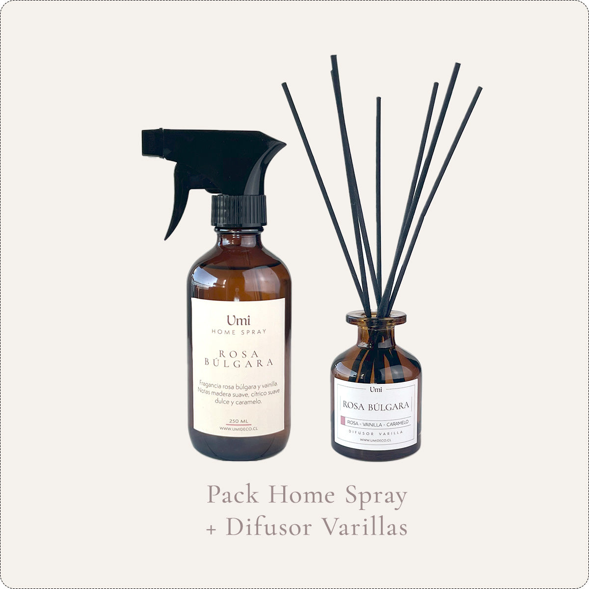 Pack Home Spray & Difusor Varillas
