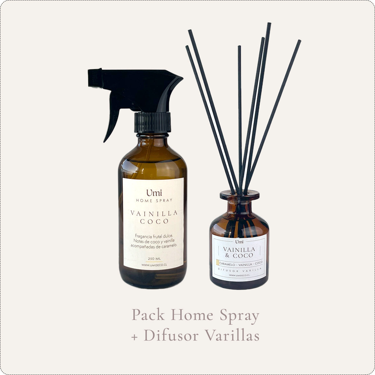 Pack Home Spray & Difusor Varillas